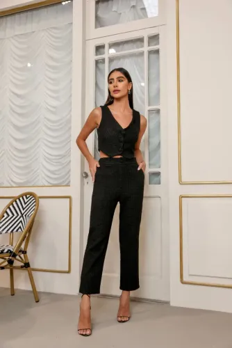 Calça NOVA Preta Feminina - Marca Dot