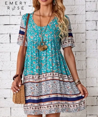 Vestido Floral Boho Chic