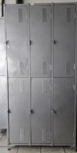 Armário de Escritório em Metal 6 Portas