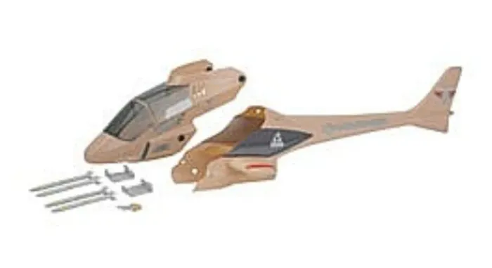 Carenagem fuselagem canopy blade cx cx2 E-flite