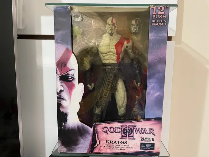 Action Figure Kratos God of War II - Colecionável