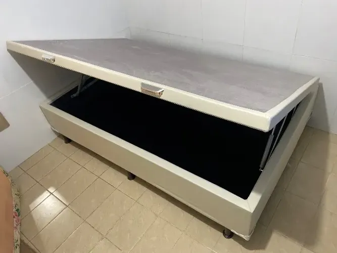 Baú Casal Bege Gelo