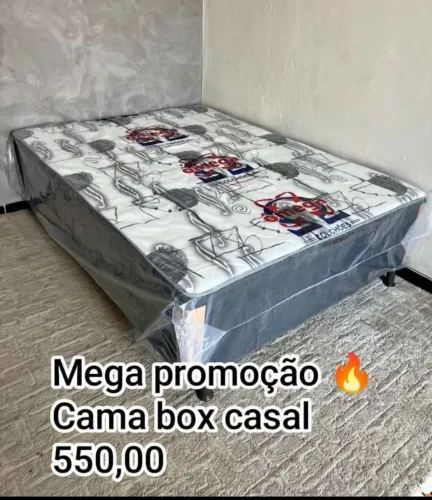 Cama Box Casal em Mega Promoção! ? R$550,00