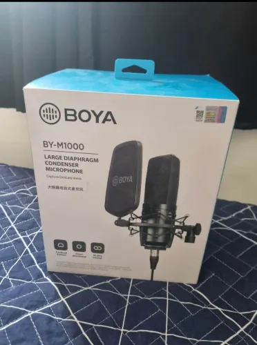 Microfone Condensador Boya BY-M1000