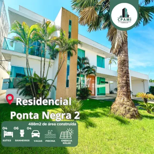 Casa Duplex 488m² | Cond. Ponta Negra 2