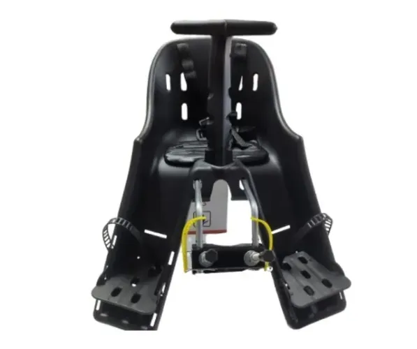 Cadeirinha dianteira bicicleta Kalf modelo Baby 15 kg nova c/ suporte metálico .