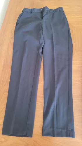 Calça Social ZARA Azul Marinho - Tamanho 13-14
