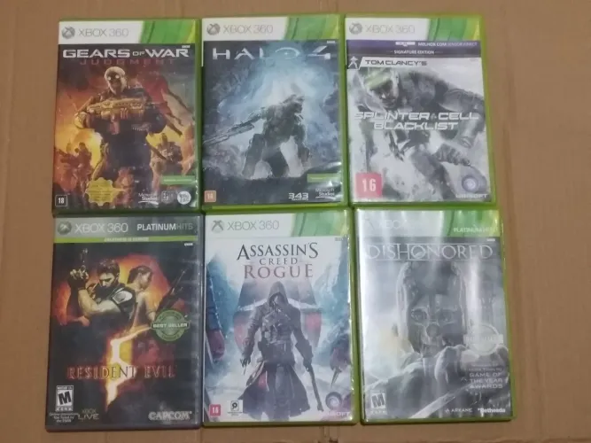 Vendo ou troco lote de jogos Xbox 360 - Originais usados 