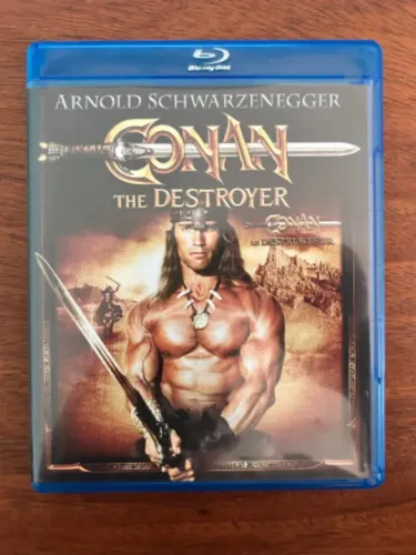 Blu-Ray Conan o Destruidor. Importado. Sem legendas em Português