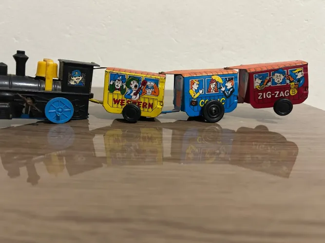 Trem zig zag anos 80