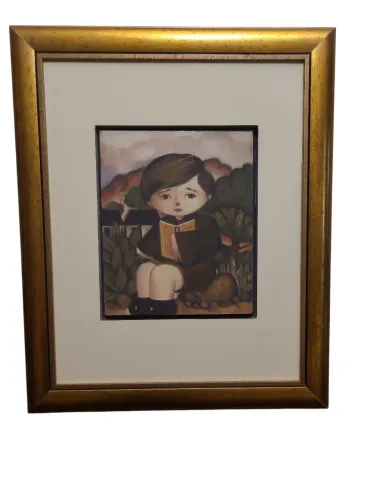 Jan Boguslawski Quadro " Estudante" 1985