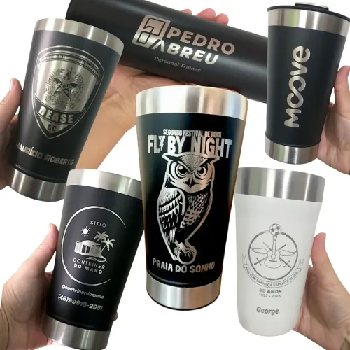 EMPRESAS - Copos térmicos personalizados (leia todo anúncio) com a sua marca