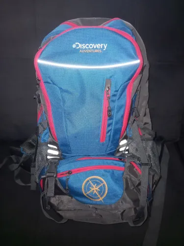 Mochila para acampamento Discovery 45 litros usada
