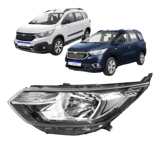 Farol Chevrolet Spin 2019 2020 2021 2022 2023 2024 C/led Le