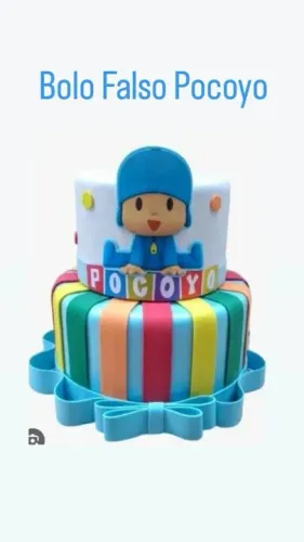 Bolo Falso Pocoyo