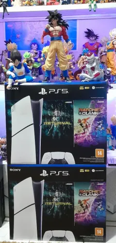 PS5 Slim Novo + Returnal + Ratchet & Clank