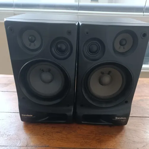 Par de Caixas de som Gradiente não Receiver Marantz CCE Akai Philips JVC Polyvox Philips 