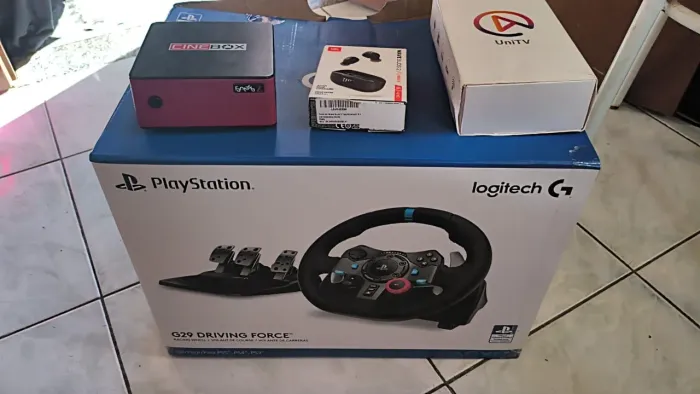 VOLANTE LOGITECH G-29 MAS CÂMBIO 6 MARCHAS