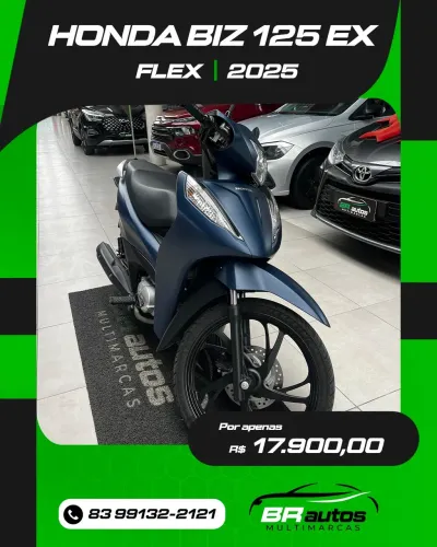 BIZ 125 125 EX/ 125 EX FLEX AZUL 2024/2025