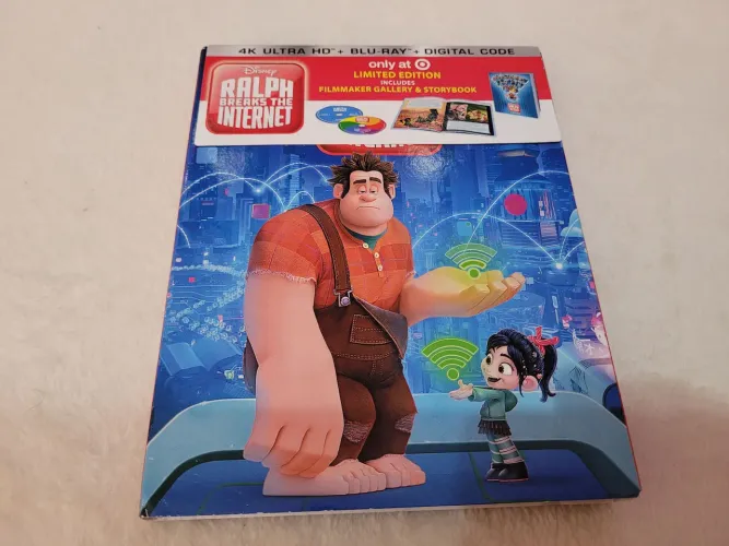 Ralph breaks the Internet bluray 4k