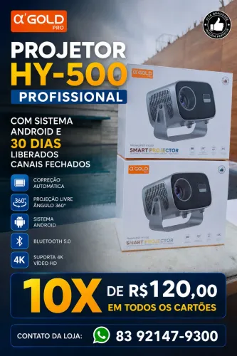 Projetor Lançamento 2026 1.080P