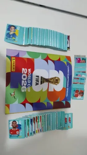 Álbum Copa Capa Dura 2026 completo pra Colar ( Veja descrição)
