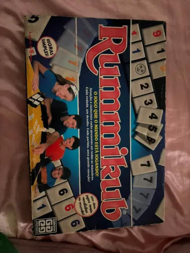 Jogo Rummikub Grow Original Anos 2000 edição clássica nostálgico vintage