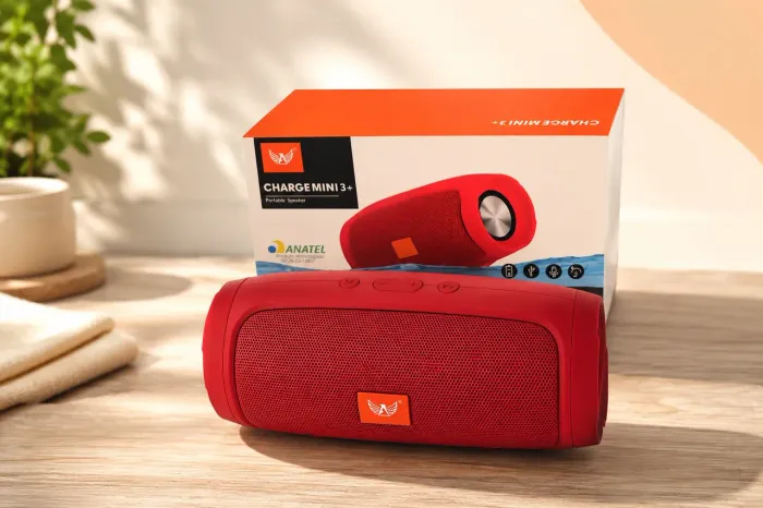 caixa de som portátil modelo Charge Mini 3+