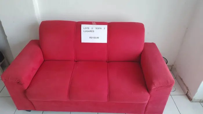 Sofá 3 lugares Confortável- Ótimo Estado!