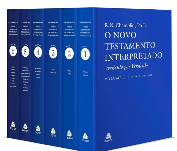 Enciclopédia de Champlin, Russell (versículo por versículo).Livros novos