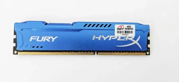Memoria PC Gamer HyperX Fury 4GB DDR3 1866MHz Azul Original