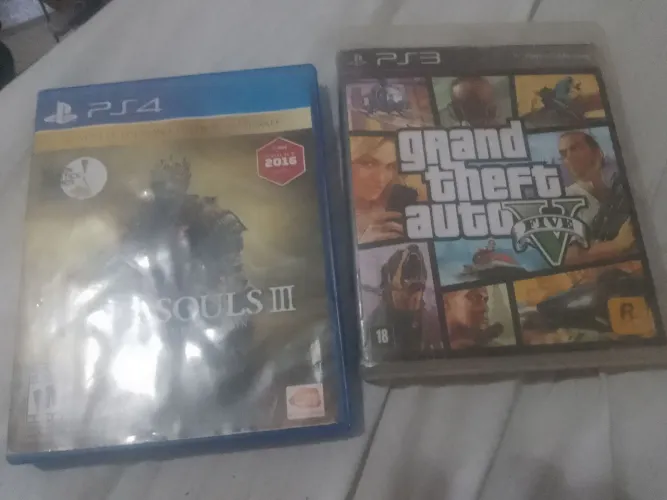 Dárk souls 3 e GTA V