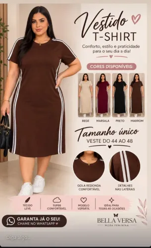 Vestido T-shirt