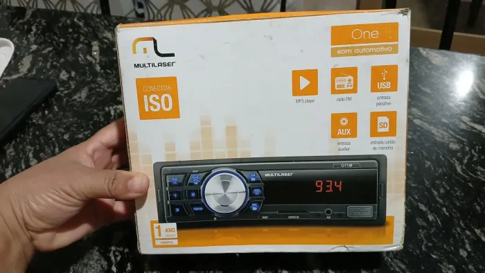Som automotivo Multilaser One P3213 - NOVO NA CAIXA