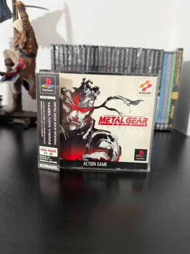 Metal Gear Solid INTEGRAL CIB com OBI - Playstation 1 - Impecável
