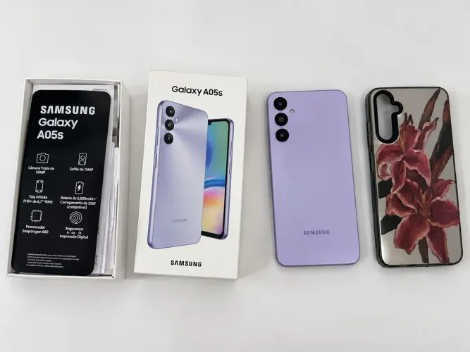 Samsung A05S - Único dono - Semi-novo e sem defeitos