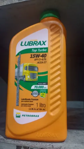 Óleo Lubrax Top Turno 15w40 original 1L