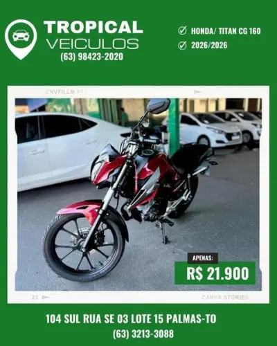 HONDA CG 160 TITAN S 2026