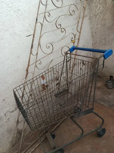 Grade corrimão e carrinho 