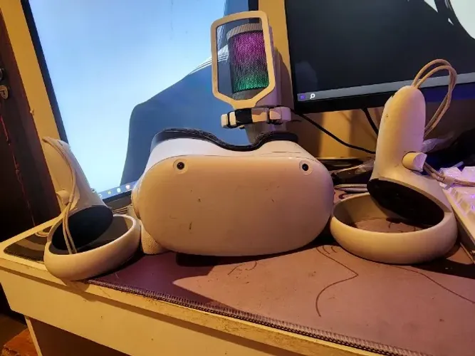 oculus de realidade virtual quest 2 128gb