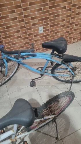 Bicicleta com raiação dupla