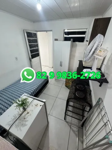 Kitnet suite mobiliado para estudantes em Cruz das Almas.