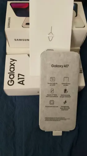 Galaxy A17 5G 256GB / 8GB RAM - Apenas 1 Mês de Uso (Com Caixa e Nota Fiscal Havan)