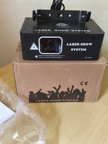 Jogo de luz laser novo DMX