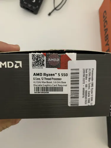 KIT UPGRADE GAMER - RYZEN 5 5500 + GTX 1660 6GB GIGABYTE