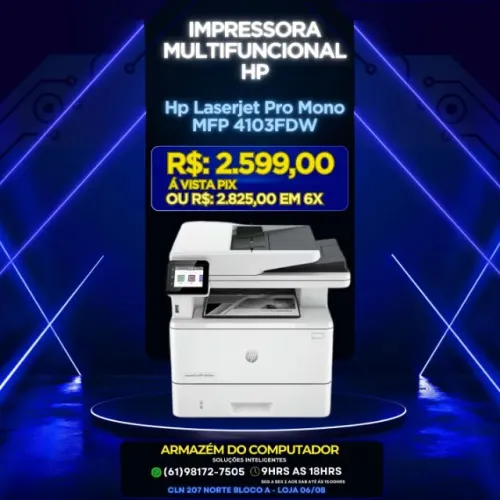 IMPRESSORA MULTIFUNCIONAL HP
