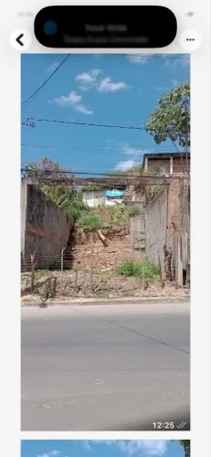 Terreno a venda São Tomé de Paripe frente de rua