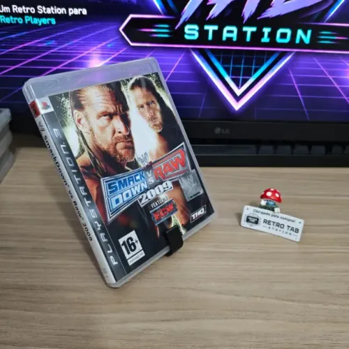 PS3 - WWE Smackdown vs RAW 2009 Com manual