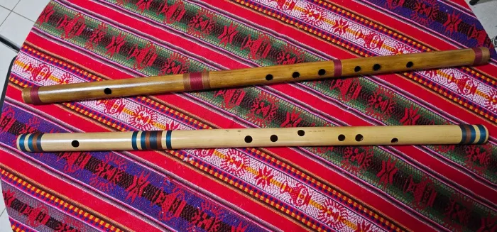 Bansuri Ashar - Bambu indiano - E baixo (ref. 440 Hz)