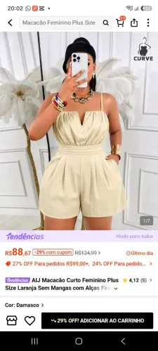 Macacão novo